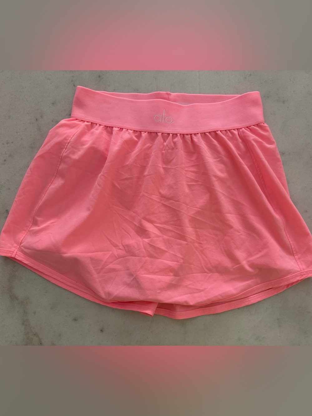 ALO Yoga Pink Match Point Tennis Skort